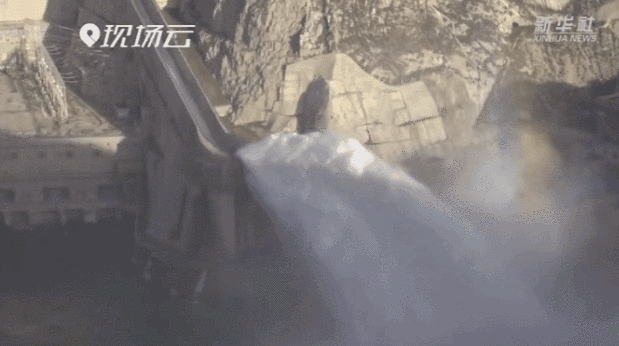 ▲6月19日，黃河水利委員會啟動黃河上游水旱災(zāi)害防御IV級應(yīng)急響應(yīng)。來源：新華社